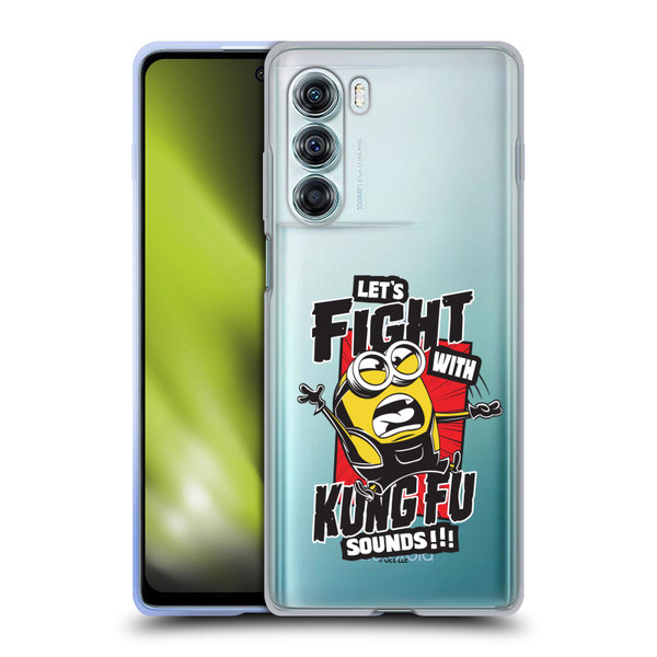 Minions Rise of Gru(2021) Asian Comic Art Kung Fu Soft Gel Case for Motorola Edge S30 / Moto G200 5G