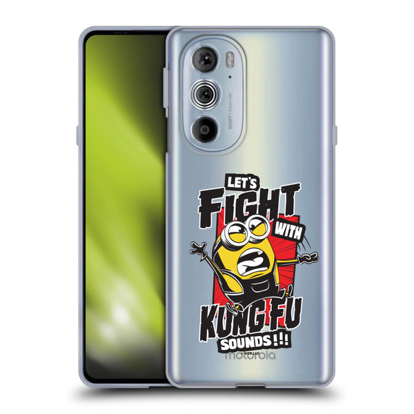 Minions Rise of Gru(2021) Asian Comic Art Kung Fu Soft Gel Case for Motorola Edge X30