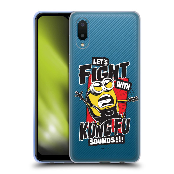 Minions Rise of Gru(2021) Asian Comic Art Kung Fu Soft Gel Case for Samsung Galaxy A02/M02 (2021)