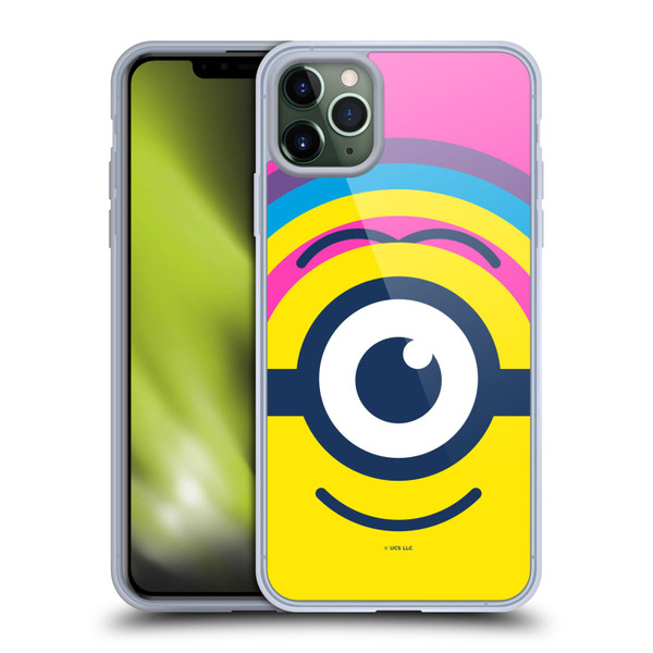 Minions Rise of Gru(2021) Day Tripper Face Soft Gel Case for Apple iPhone 11 Pro Max