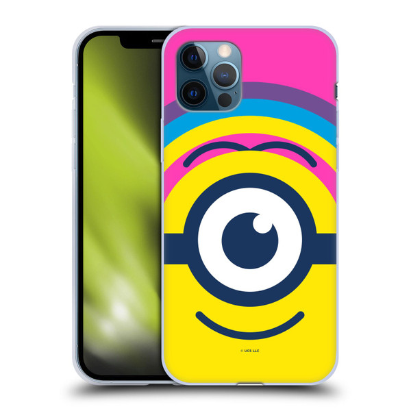 Minions Rise of Gru(2021) Day Tripper Face Soft Gel Case for Apple iPhone 12 / iPhone 12 Pro