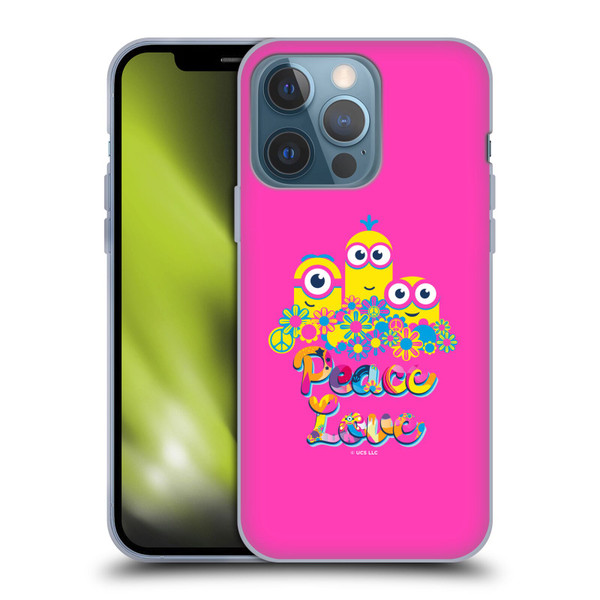 Minions Rise of Gru(2021) Day Tripper Peace Soft Gel Case for Apple iPhone 13 Pro