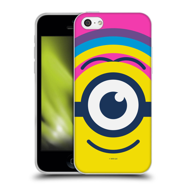 Minions Rise of Gru(2021) Day Tripper Face Soft Gel Case for Apple iPhone 5c