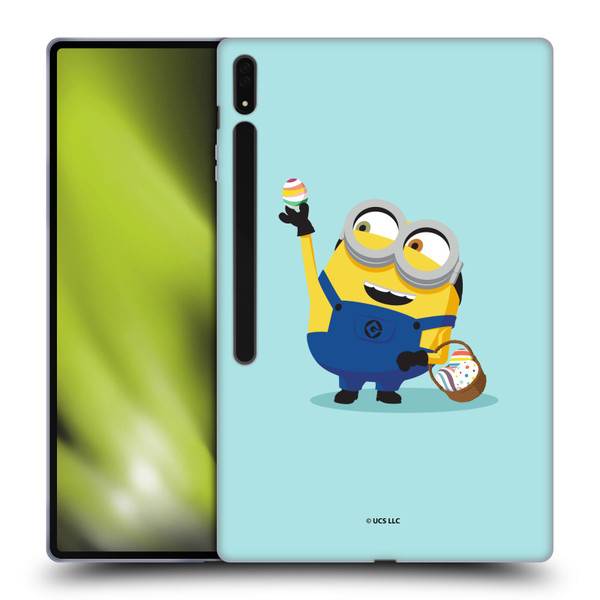 Minions Rise of Gru(2021) Easter 2021 Bob Egg Hunt Soft Gel Case for Samsung Galaxy Tab S8 Ultra