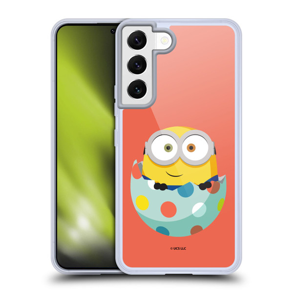 Minions Rise of Gru(2021) Easter 2021 Bob Egg Soft Gel Case for Samsung Galaxy S22 5G