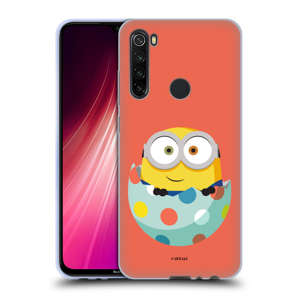 Minions Rise of Gru(2021) Easter 2021 Bob Egg Soft Gel Case for Xiaomi Redmi Note 8T