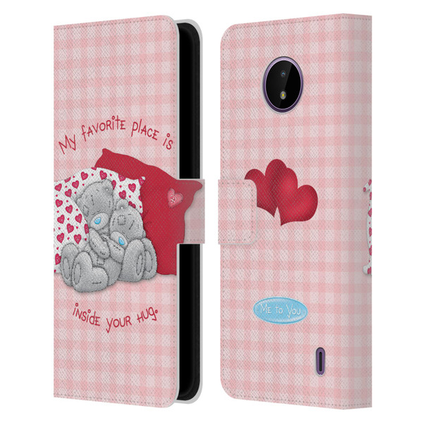 Me To You Classic Tatty Teddy Hug Leather Book Wallet Case Cover For Nokia C10 / C20