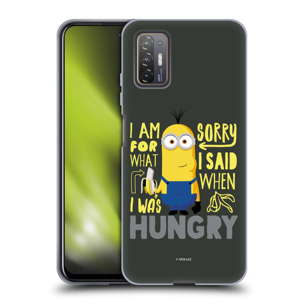 Minions Rise of Gru(2021) Humor Hungry Soft Gel Case for HTC Desire 21 Pro 5G