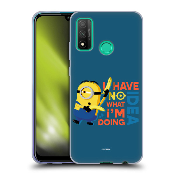 Minions Rise of Gru(2021) Humor No Idea Soft Gel Case for Huawei P Smart (2020)