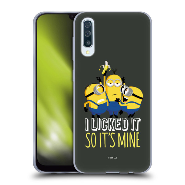 Minions Rise of Gru(2021) Humor Banana Soft Gel Case for Samsung Galaxy A50/A30s (2019)
