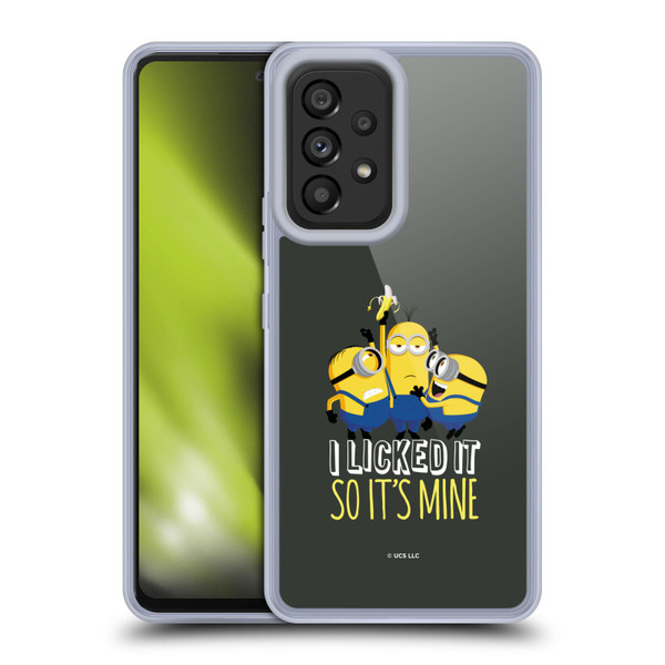 Minions Rise of Gru(2021) Humor Banana Soft Gel Case for Samsung Galaxy A53 5G (2022)