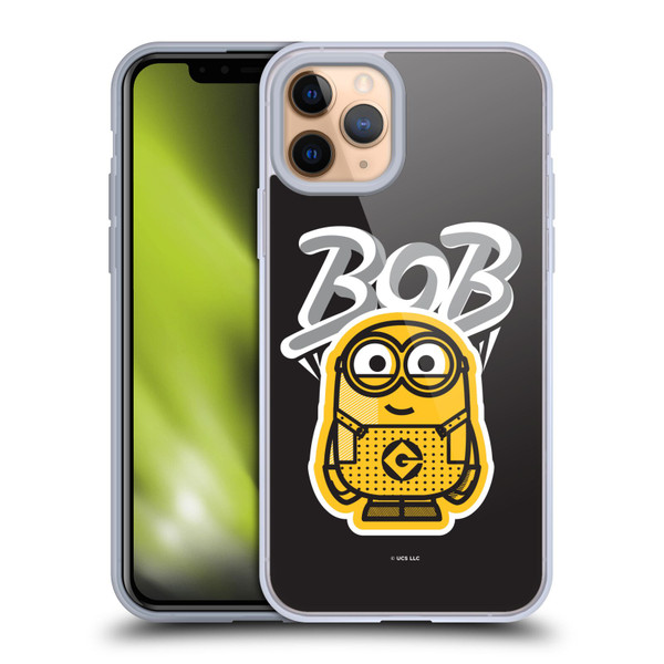 Minions Rise of Gru(2021) Iconic Mayhem Bob Soft Gel Case for Apple iPhone 11 Pro