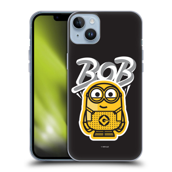 Minions Rise of Gru(2021) Iconic Mayhem Bob Soft Gel Case for Apple iPhone 14 Plus