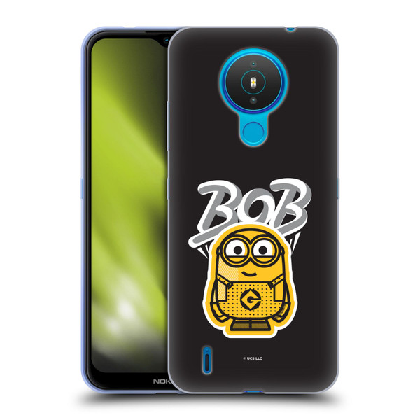 Minions Rise of Gru(2021) Iconic Mayhem Bob Soft Gel Case for Nokia 1.4