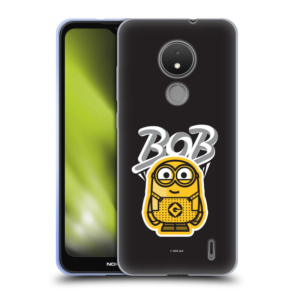 Minions Rise of Gru(2021) Iconic Mayhem Bob Soft Gel Case for Nokia C21