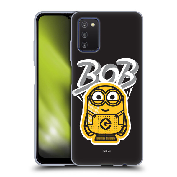 Minions Rise of Gru(2021) Iconic Mayhem Bob Soft Gel Case for Samsung Galaxy A03s (2021)