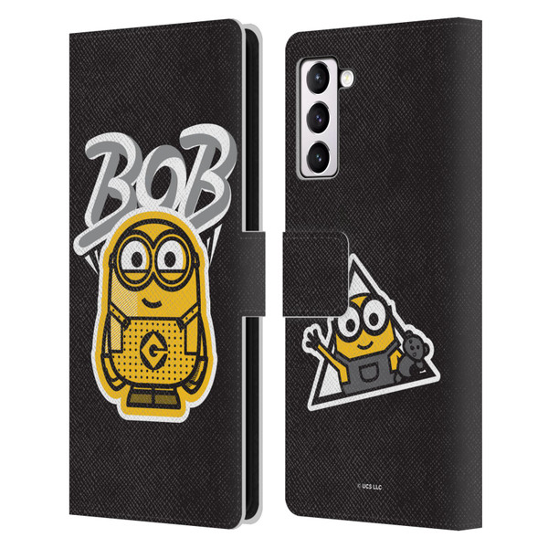 Minions Rise of Gru(2021) Iconic Mayhem Bob Leather Book Wallet Case Cover For Samsung Galaxy S21+ 5G