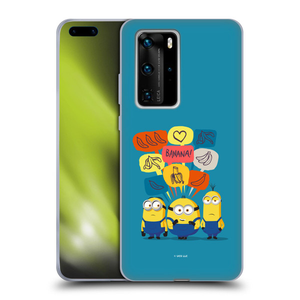 Minions Rise of Gru(2021) Graphics Speech Bubbles Soft Gel Case for Huawei P40 Pro / P40 Pro Plus 5G