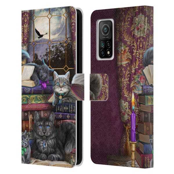 Brigid Ashwood Cats Storytime Cats And Books Leather Book Wallet Case Cover For Xiaomi Mi 10T 5G