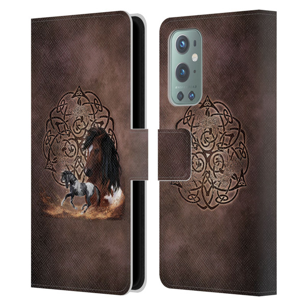Brigid Ashwood Celtic Wisdom Horse Leather Book Wallet Case Cover For OnePlus 9