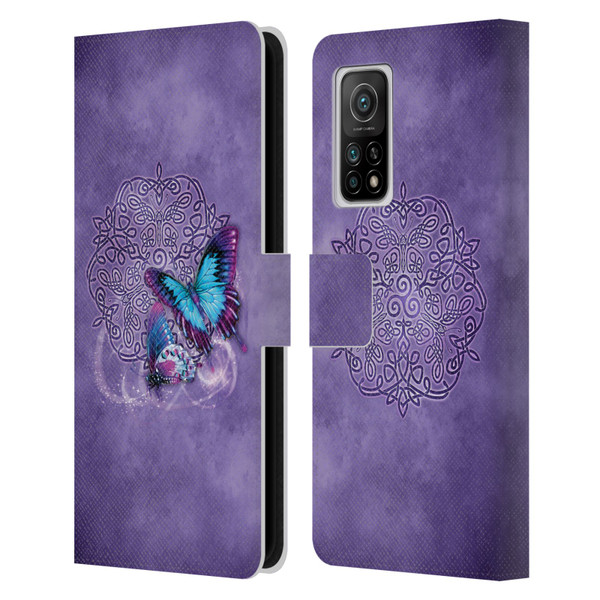 Brigid Ashwood Celtic Wisdom Butterfly Leather Book Wallet Case Cover For Xiaomi Mi 10T 5G
