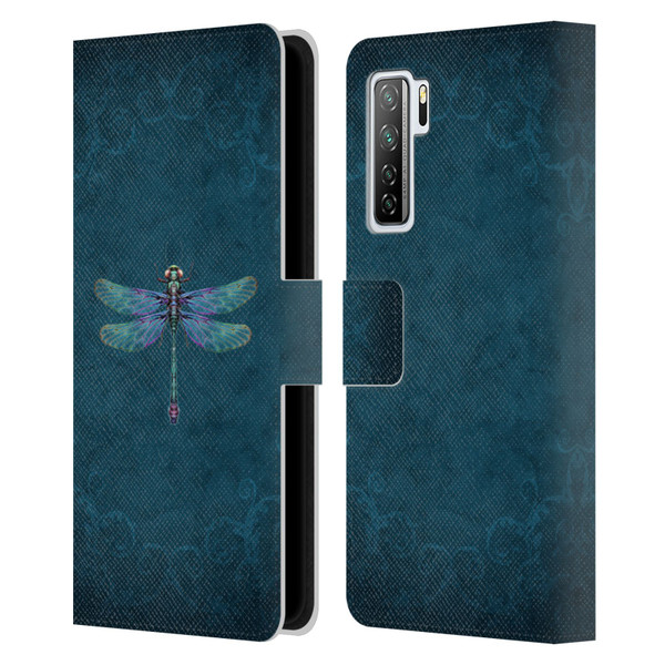 Brigid Ashwood Winged Things Dragonfly Leather Book Wallet Case Cover For Huawei Nova 7 SE/P40 Lite 5G