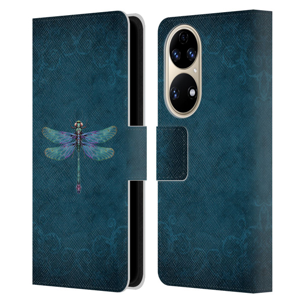 Brigid Ashwood Winged Things Dragonfly Leather Book Wallet Case Cover For Huawei P50