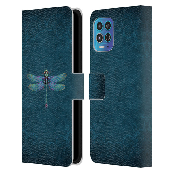 Brigid Ashwood Winged Things Dragonfly Leather Book Wallet Case Cover For Motorola Moto G100