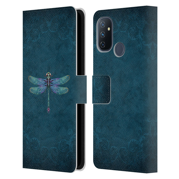 Brigid Ashwood Winged Things Dragonfly Leather Book Wallet Case Cover For OnePlus Nord N100