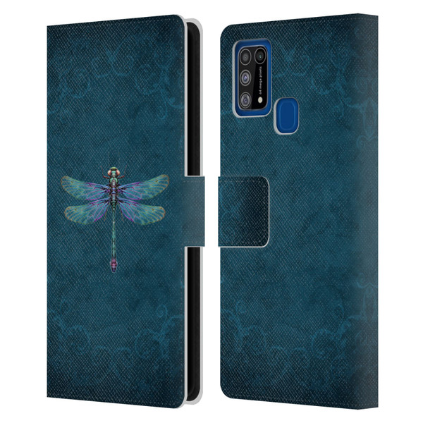 Brigid Ashwood Winged Things Dragonfly Leather Book Wallet Case Cover For Samsung Galaxy M31 (2020)
