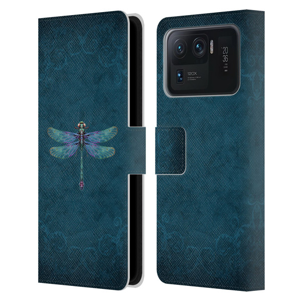 Brigid Ashwood Winged Things Dragonfly Leather Book Wallet Case Cover For Xiaomi Mi 11 Ultra