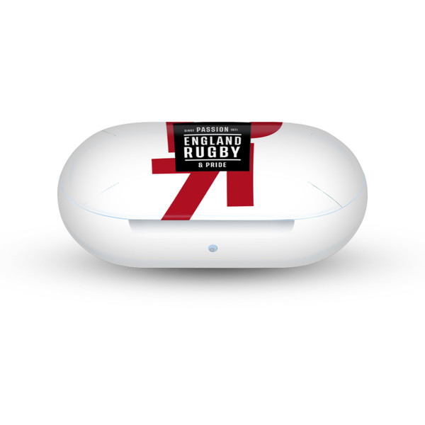 England Rugby Union Logo Art and Typography 1871 Passion And Pride Vinyl Sticker Skin Decal Cover for Samsung Galaxy Buds / Buds Plus