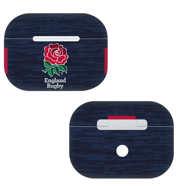 England Rugby Union Logo Art and Typography Kit Vinyl Sticker Skin Decal Cover for Apple AirPods Pro Charging Case