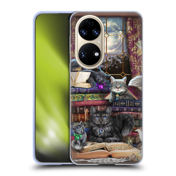 Brigid Ashwood Cats Storytime Cats And Books Soft Gel Case for Huawei P50