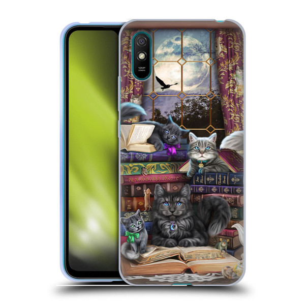Brigid Ashwood Cats Storytime Cats And Books Soft Gel Case for Xiaomi Redmi 9A / Redmi 9AT