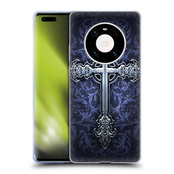 Brigid Ashwood Crosses Gothic Soft Gel Case for Huawei Mate 40 Pro 5G