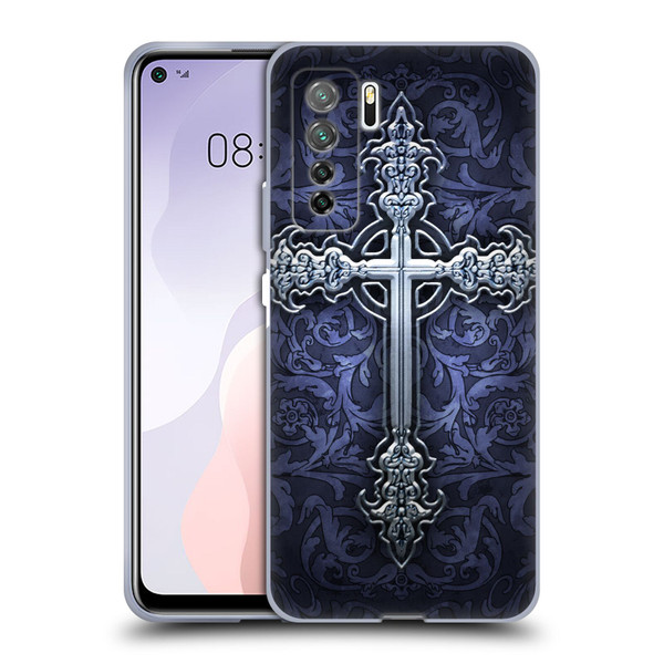 Brigid Ashwood Crosses Gothic Soft Gel Case for Huawei Nova 7 SE/P40 Lite 5G