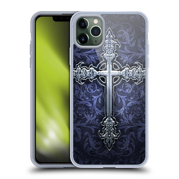Brigid Ashwood Crosses Gothic Soft Gel Case for Apple iPhone 11 Pro Max