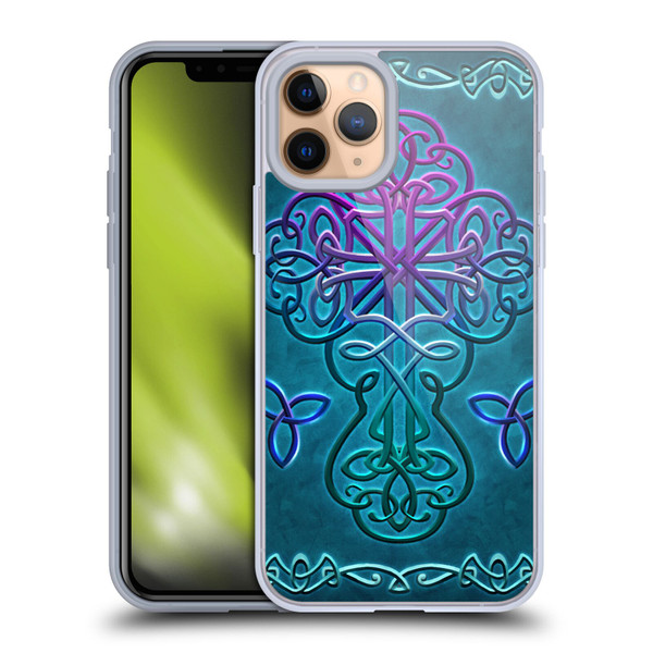 Brigid Ashwood Crosses Celtic Soft Gel Case for Apple iPhone 11 Pro