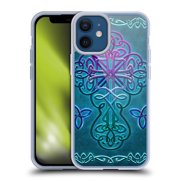 Brigid Ashwood Crosses Celtic Soft Gel Case for Apple iPhone 12 Mini