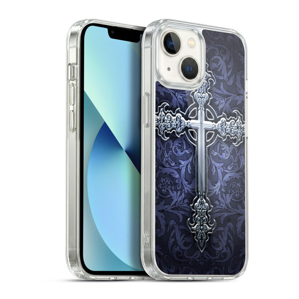 Brigid Ashwood Crosses Gothic Soft Gel Case for Apple iPhone 13