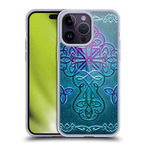 Brigid Ashwood Crosses Celtic Soft Gel Case for Apple iPhone 14 Pro Max