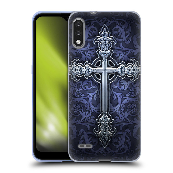 Brigid Ashwood Crosses Gothic Soft Gel Case for LG K22