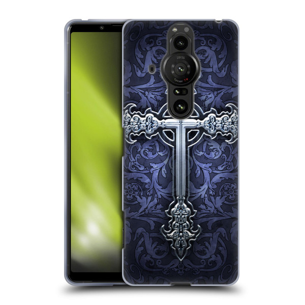 Brigid Ashwood Crosses Gothic Soft Gel Case for Sony Xperia Pro-I