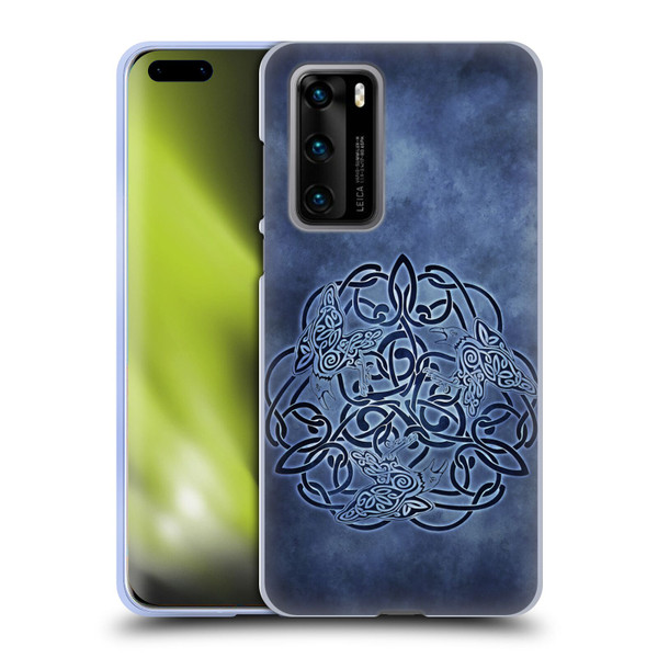 Brigid Ashwood Celtic Wisdom Knot Raven Soft Gel Case for Huawei P40 5G