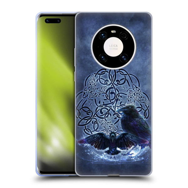 Brigid Ashwood Celtic Wisdom Raven Soft Gel Case for Huawei Mate 40 Pro 5G