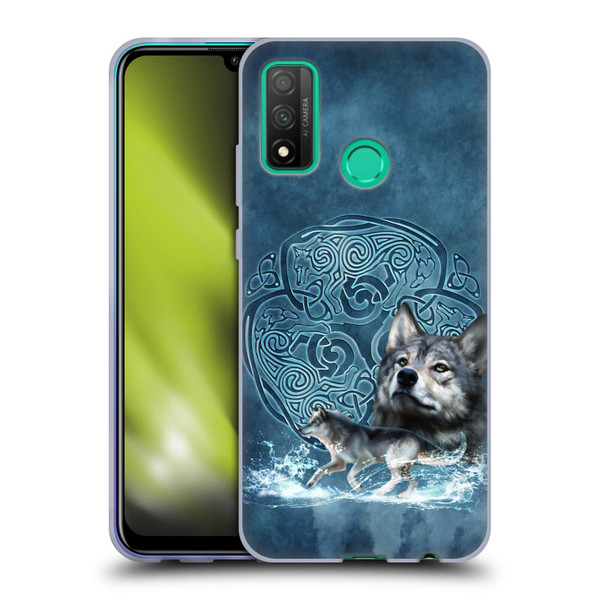 Brigid Ashwood Celtic Wisdom Wolf Soft Gel Case for Huawei P Smart (2020)