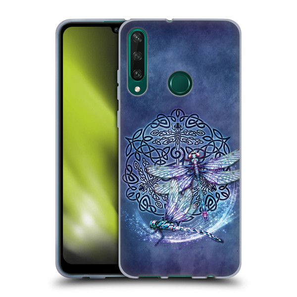 Brigid Ashwood Celtic Wisdom Dragonfly Soft Gel Case for Huawei Y6p