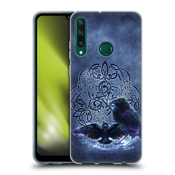 Brigid Ashwood Celtic Wisdom Raven Soft Gel Case for Huawei Y6p