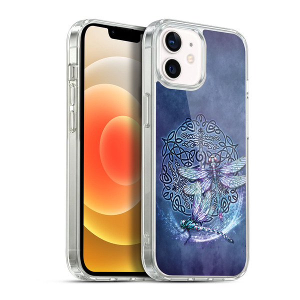 Brigid Ashwood Celtic Wisdom Dragonfly Soft Gel Case for Apple iPhone 12 / iPhone 12 Pro & MagSafe
